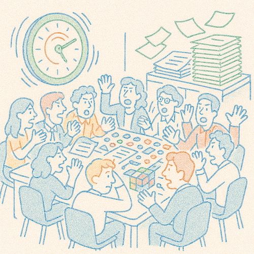 Zu viele Meetings, zu wenig Fortschritt